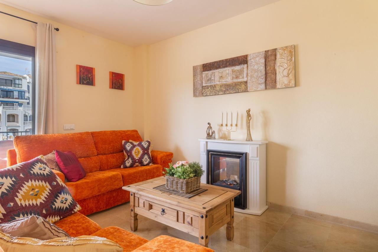 2261-Superb Apt On The Beach, On Duquesa Harbour Manilva Extérieur photo